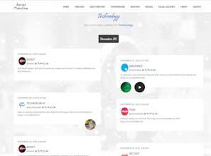 Social Timeline gallery image