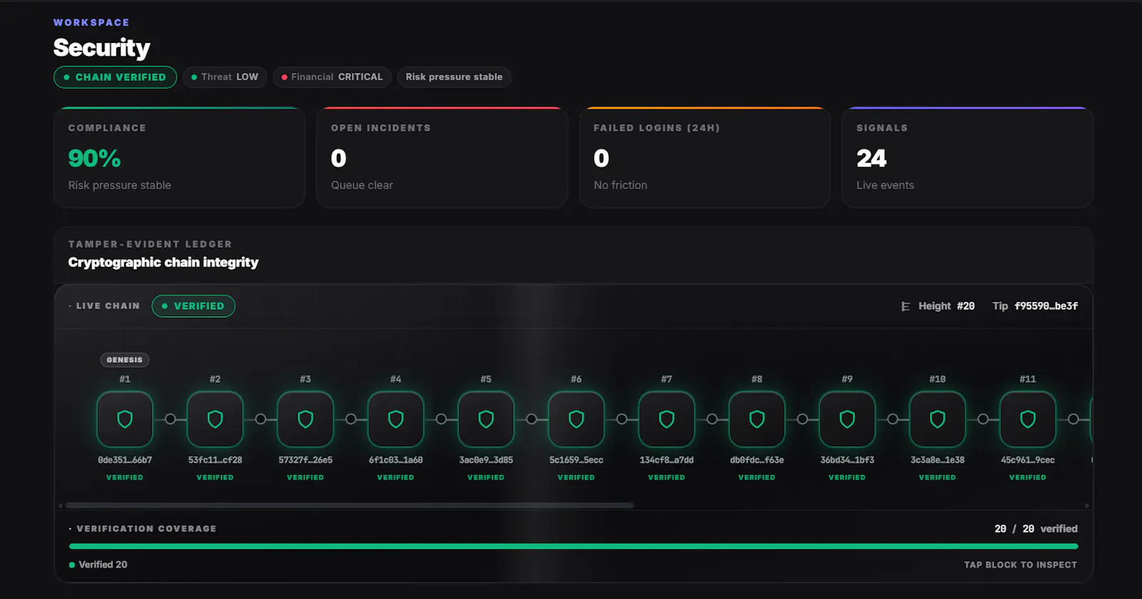 Transify — Financial Governance Platform screenshot 2