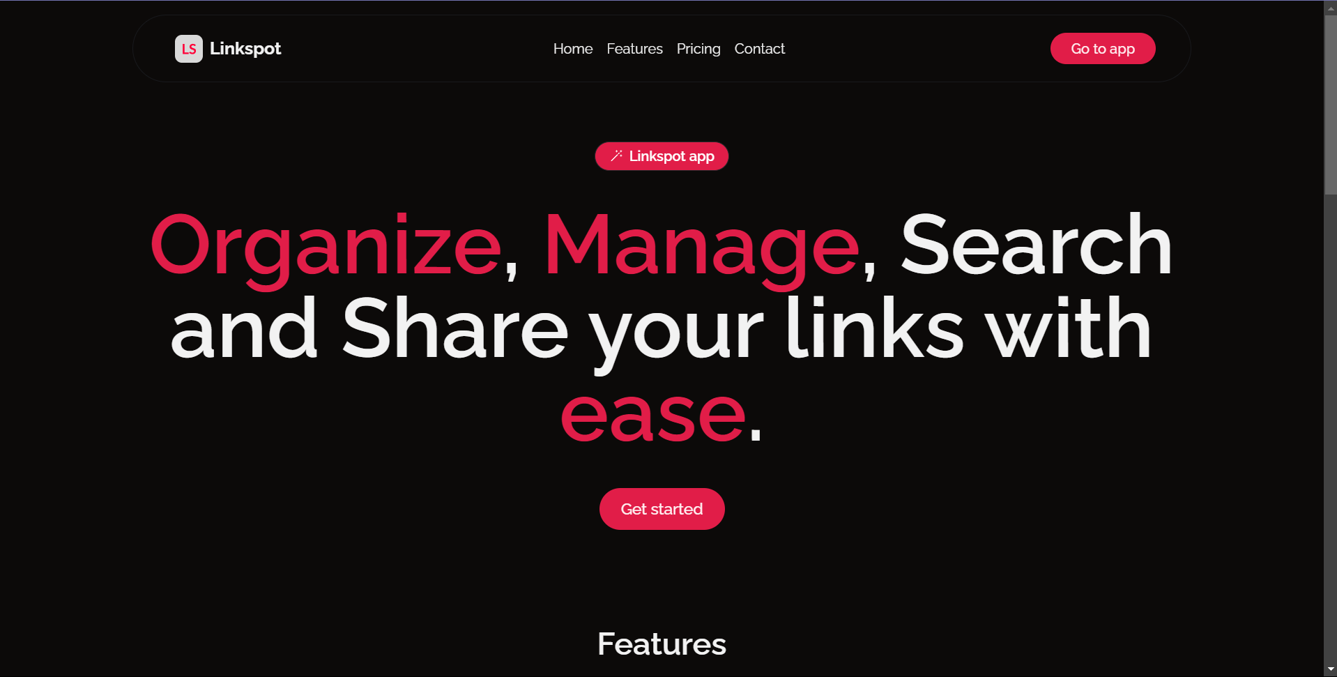 Linkspot - ein Lesezeichen -Manager Medien 1