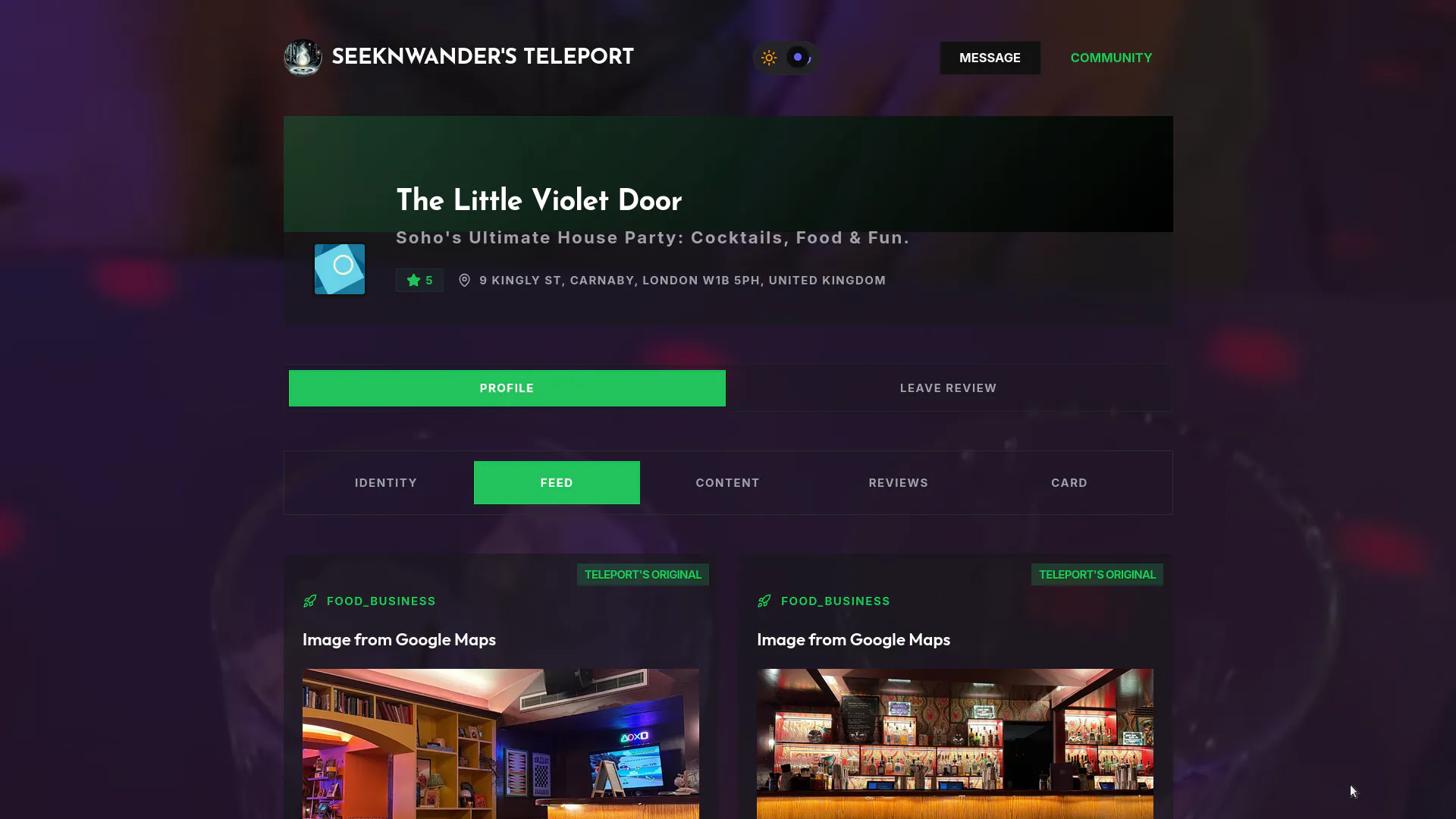SeeknWander's Teleport gallery image