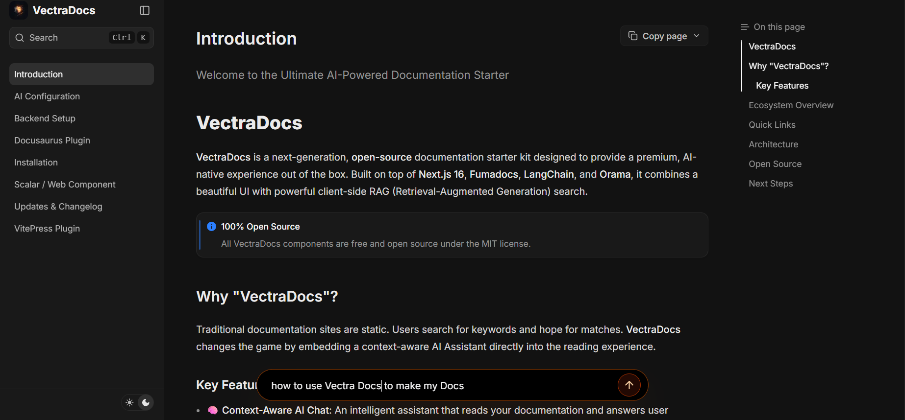 Vectra Docs gallery image