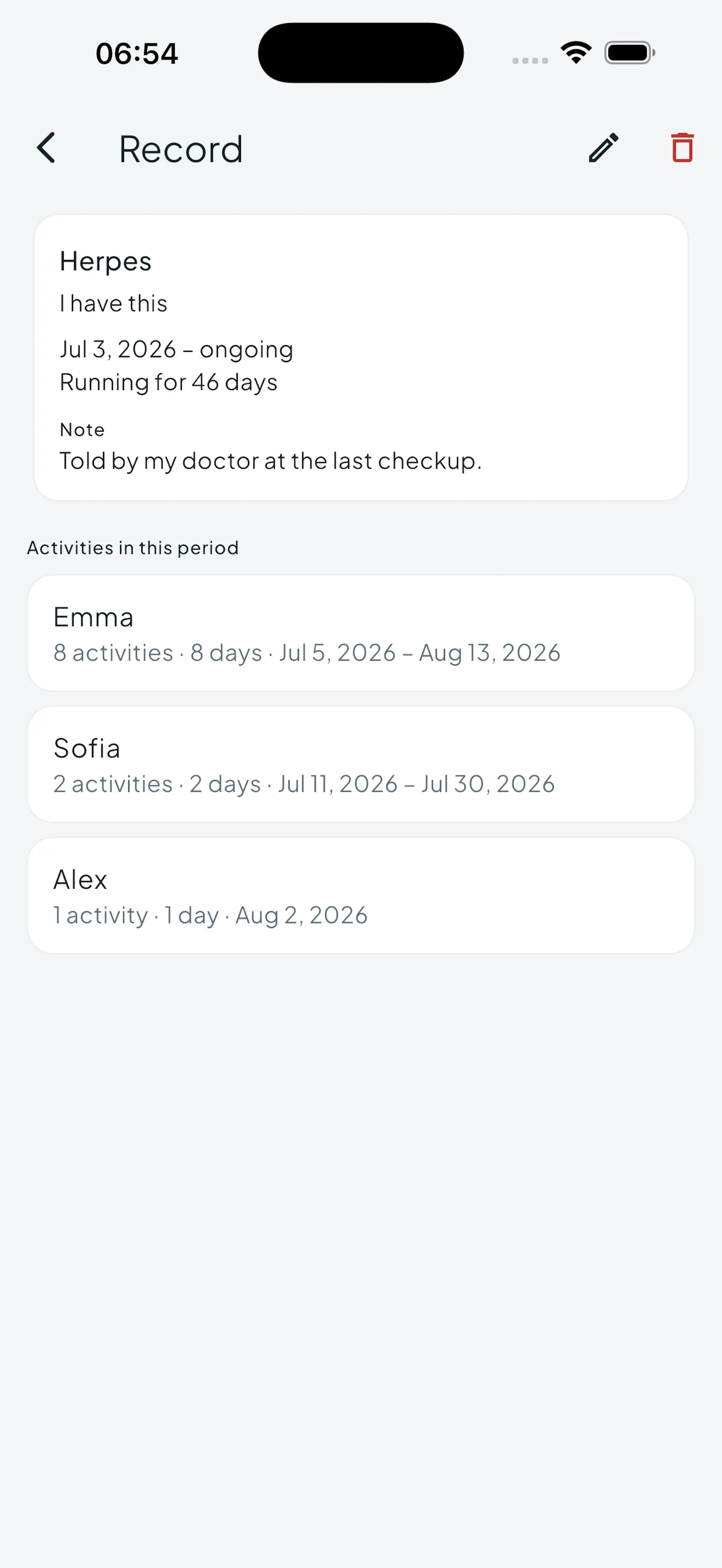 Intimassy - Sexual Life Tracker screenshot 7