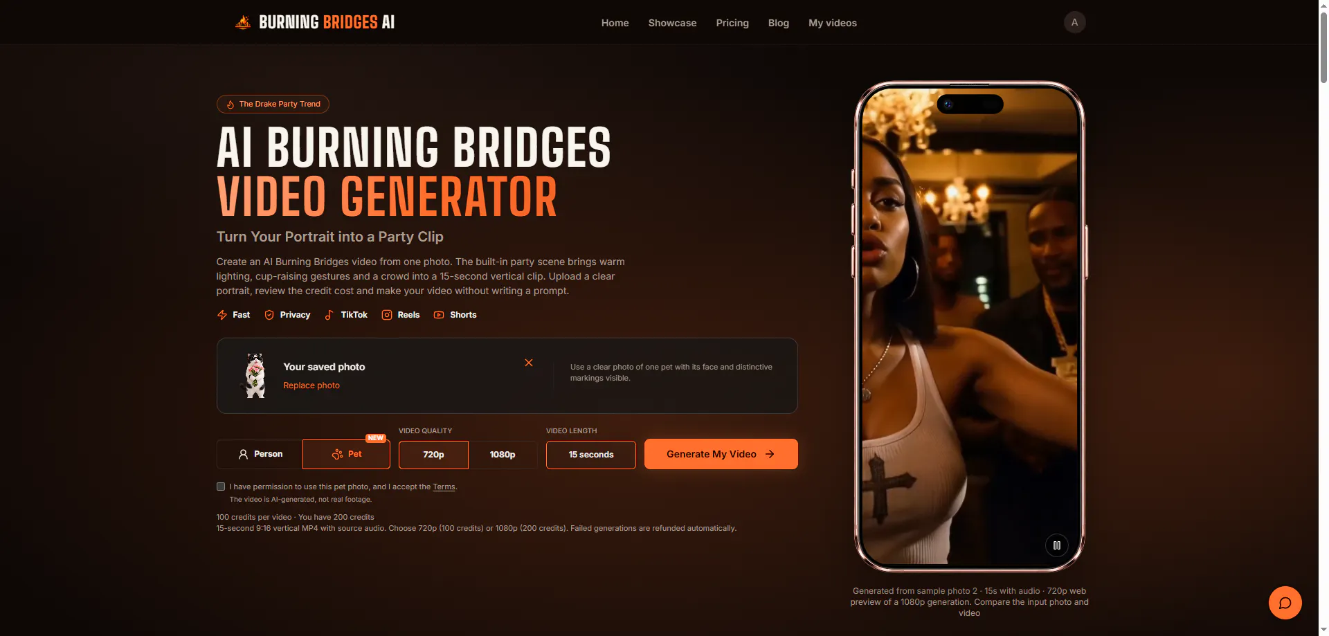 AI Burning Bridges Video gallery image
