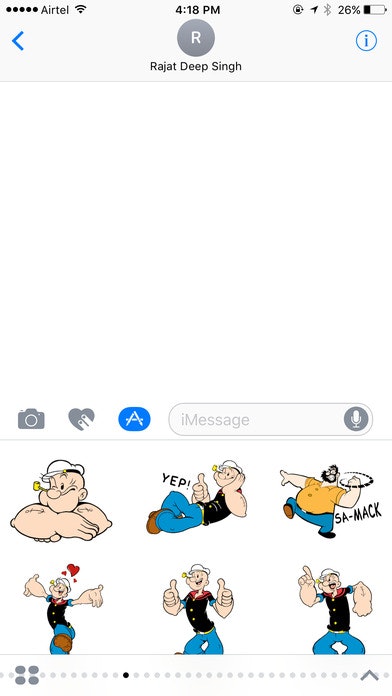 Popeye the Sailor Stickers gallery image