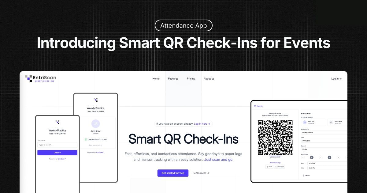 EntriScan - Main product screenshot demonstrating key features and user interface