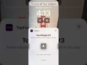 Top Four - Powerful Lock Screen Widgets gallery image