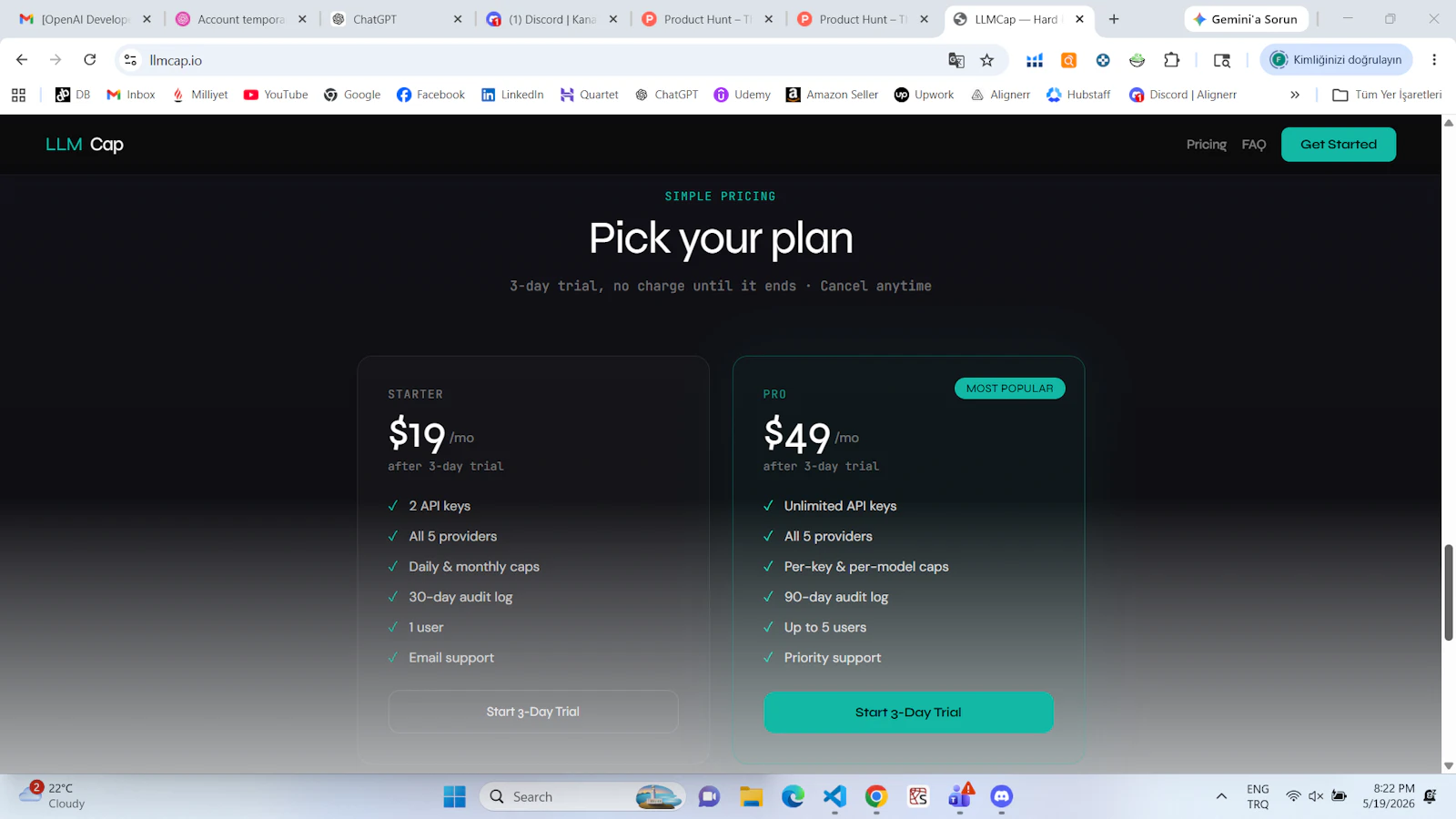 LLMCap screenshot 3