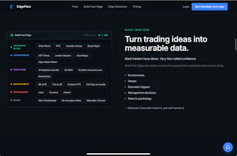 EdgeFlow — Build Your Edge in the market gallery image