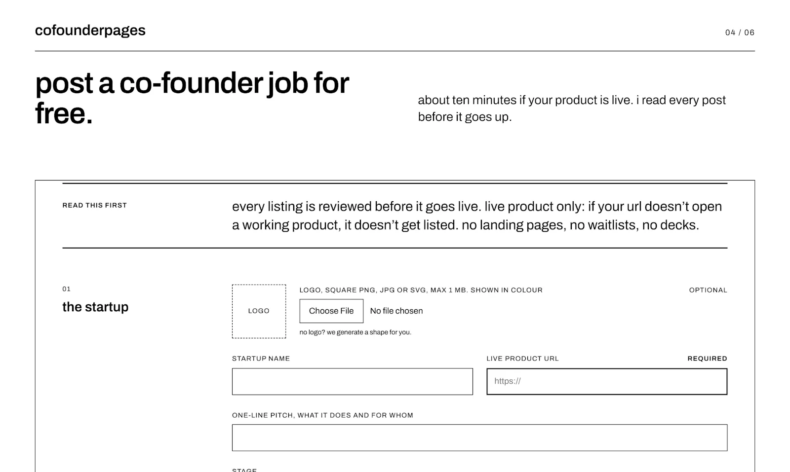 Cofounder Pages screenshot 7