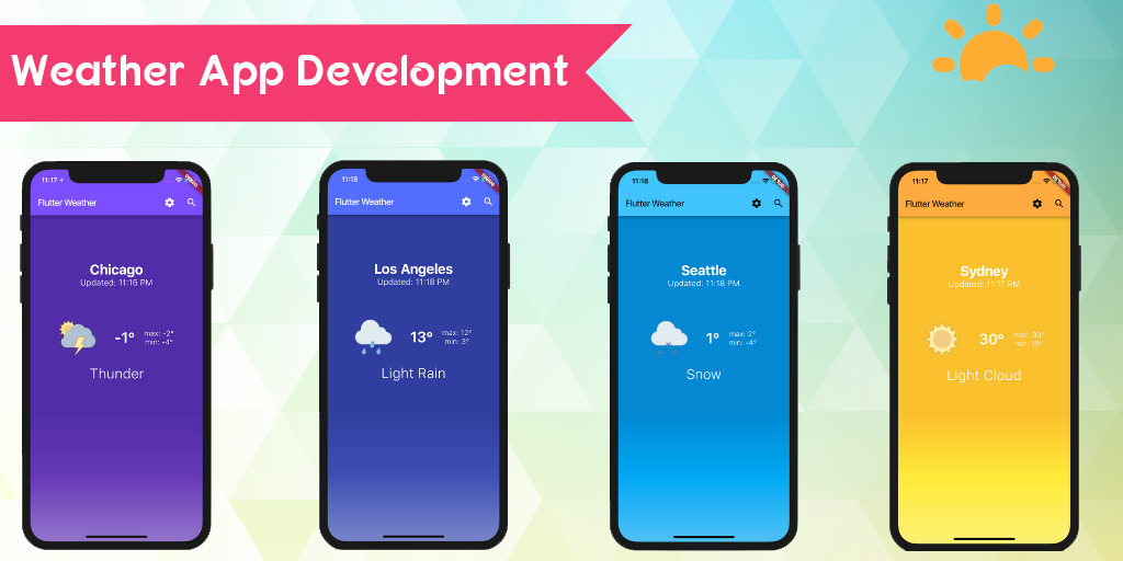  Weather App Development
