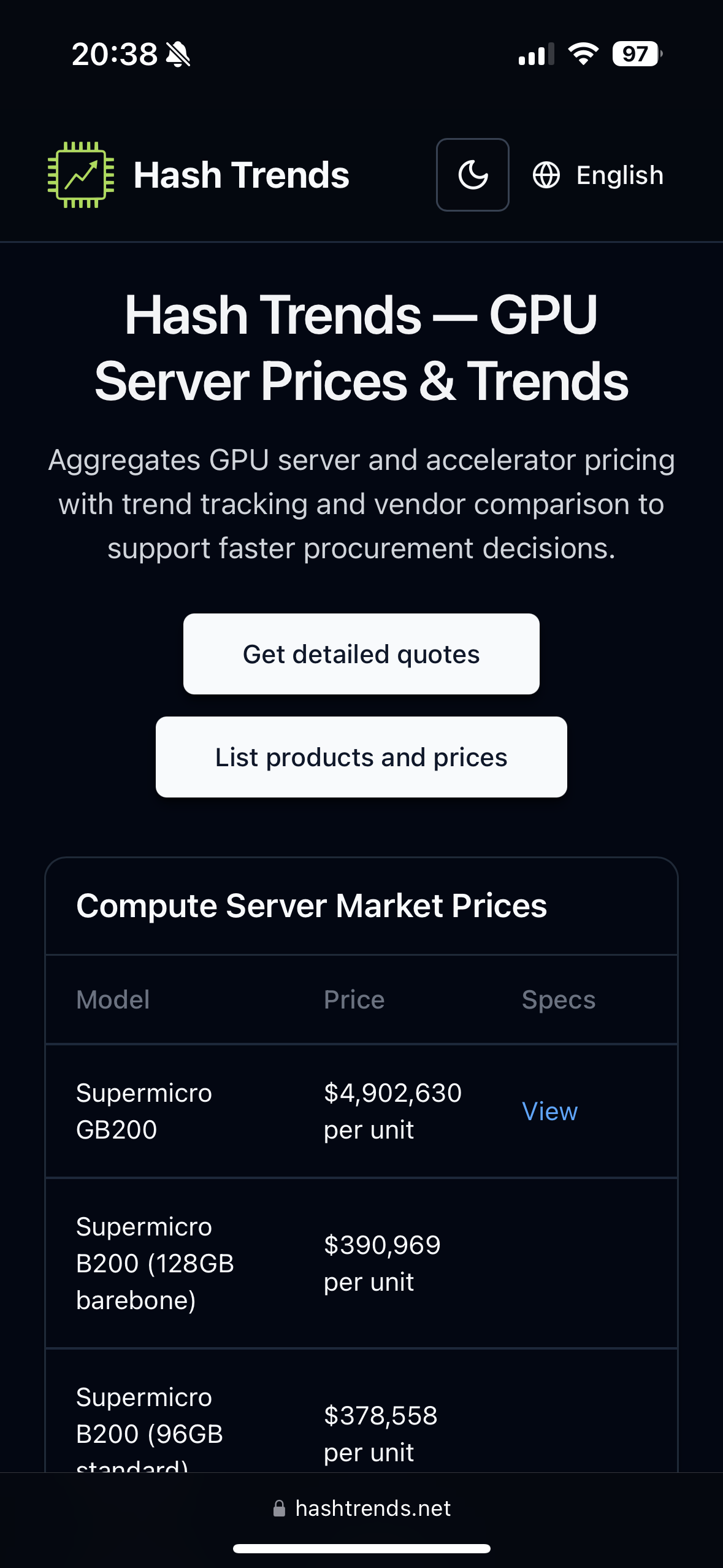 Hash Trends - Screenshot 2 preview