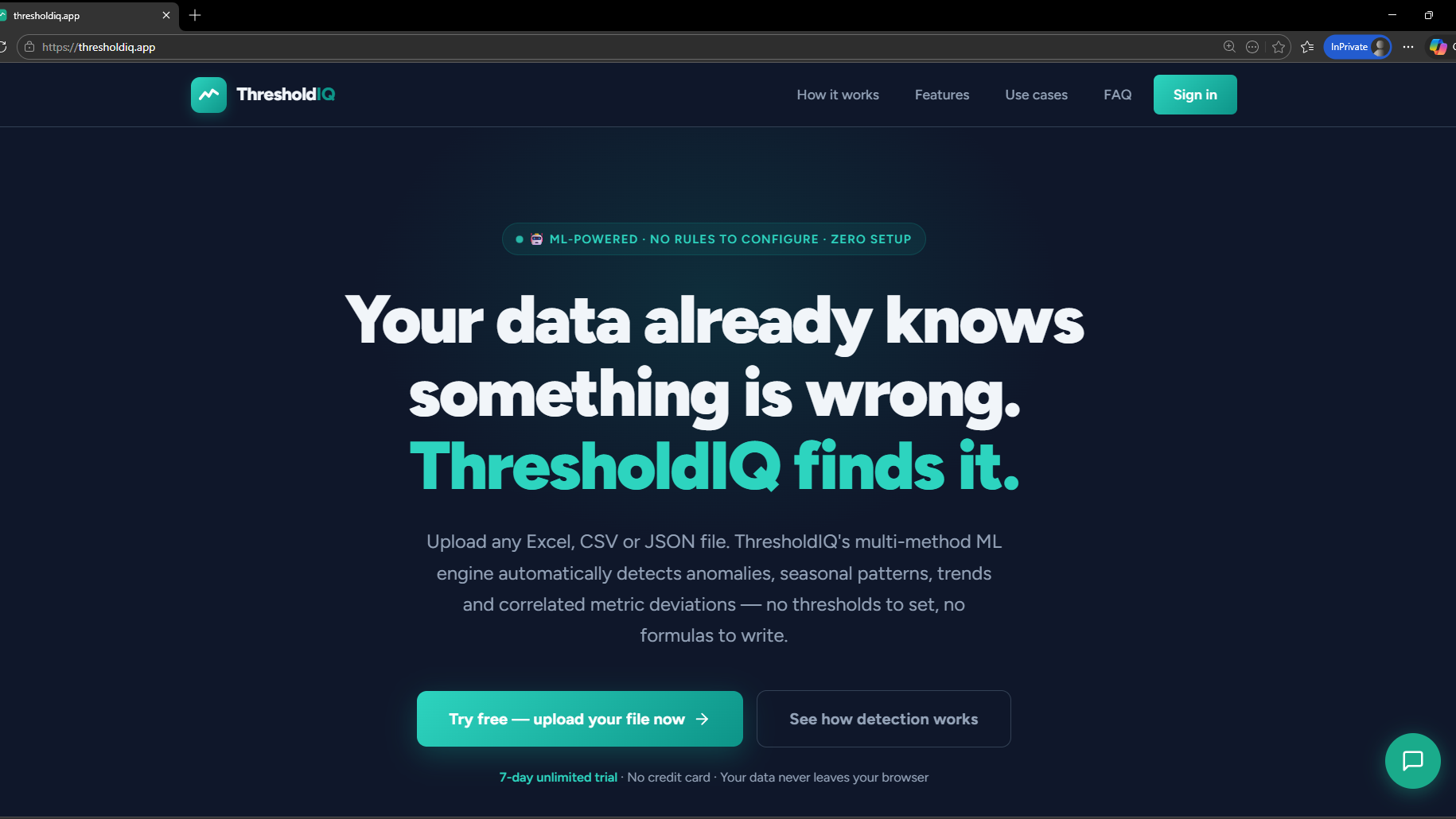 ThresholdIQ Automated Detection Engine gallery image