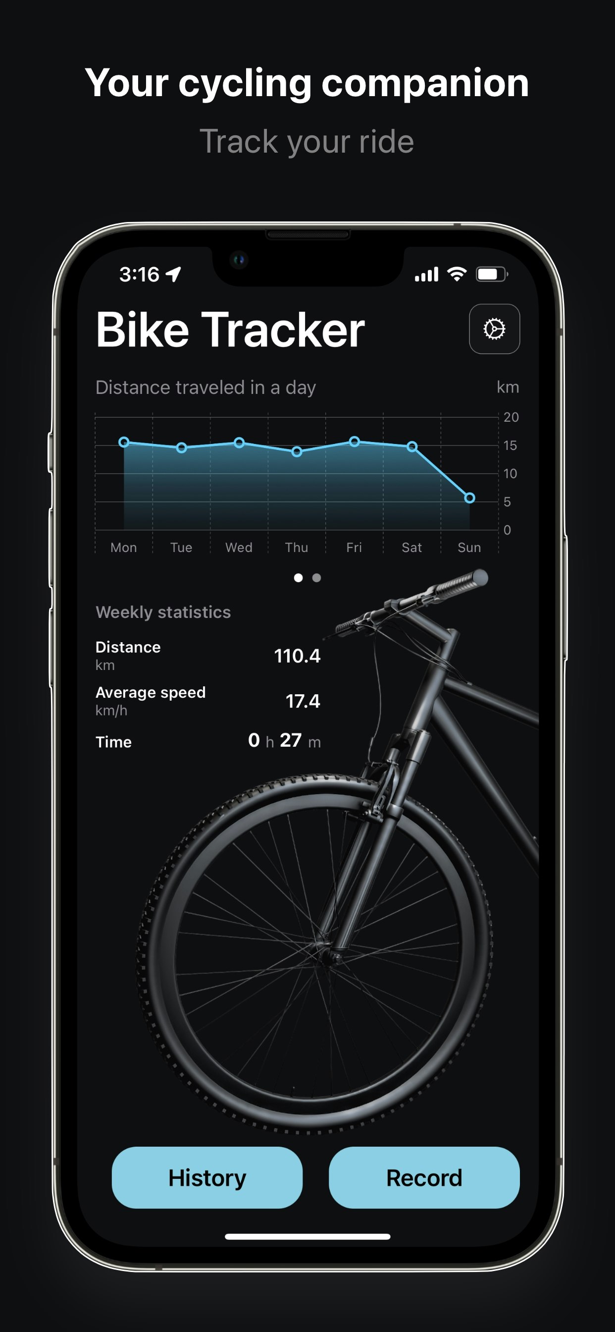 Bike Tracker - GPS -Rekorder media 1