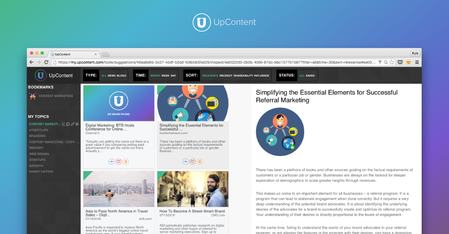 UpContent gallery image