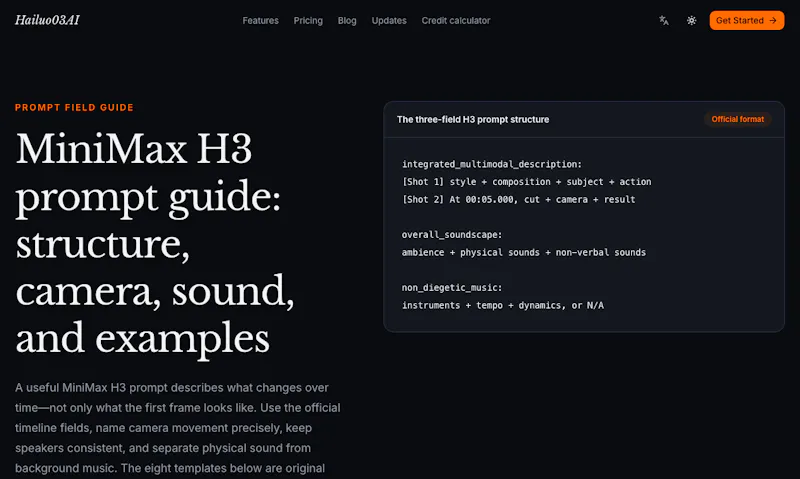 Hailuo03AI screenshot 4