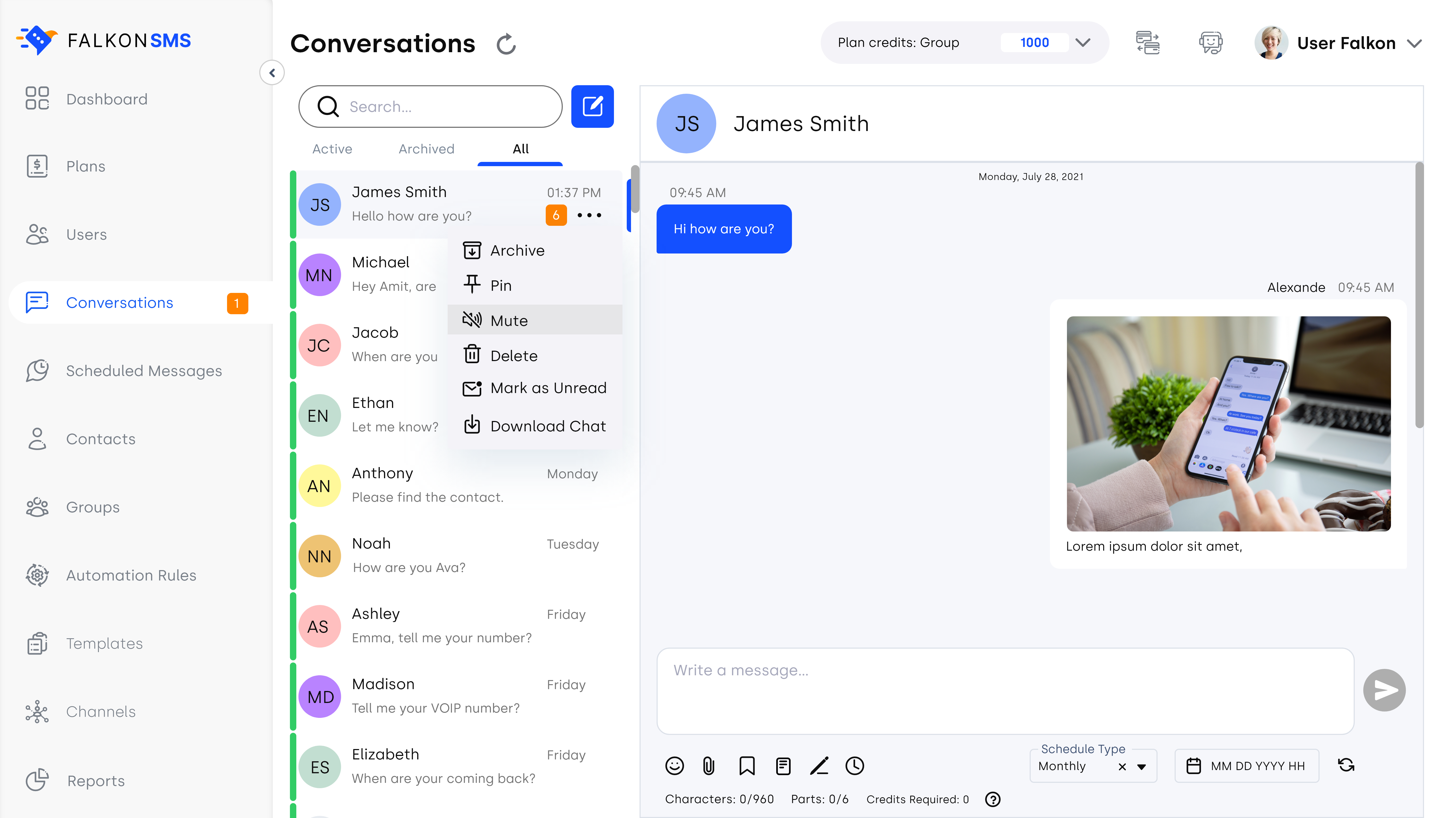 Media Fragon SMS - Làm cho việc nhắn tin kinh doanh thú vị 2