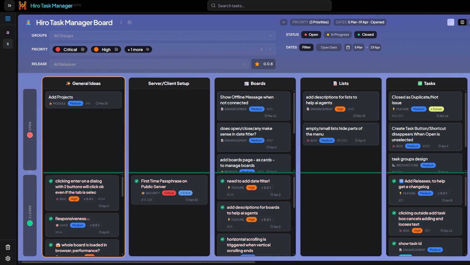 Hiro Task Manager screenshot 8