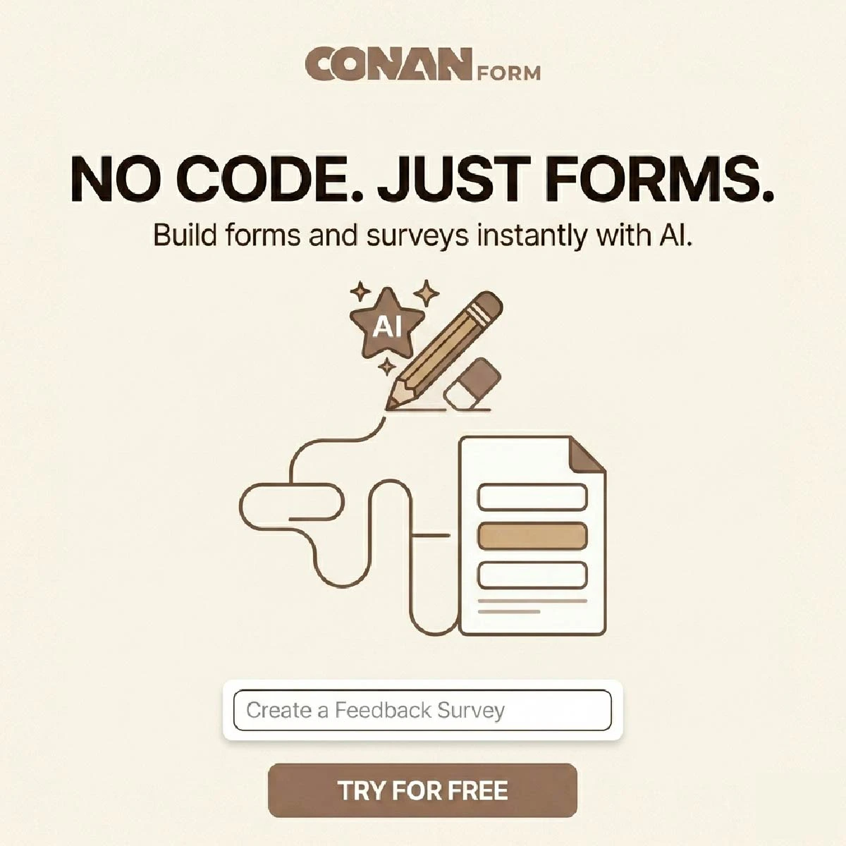 Conan Form Launch 대표 미리보기