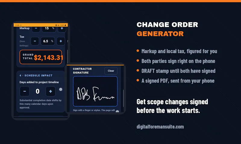 Digital Foreman Suite screenshot 6
