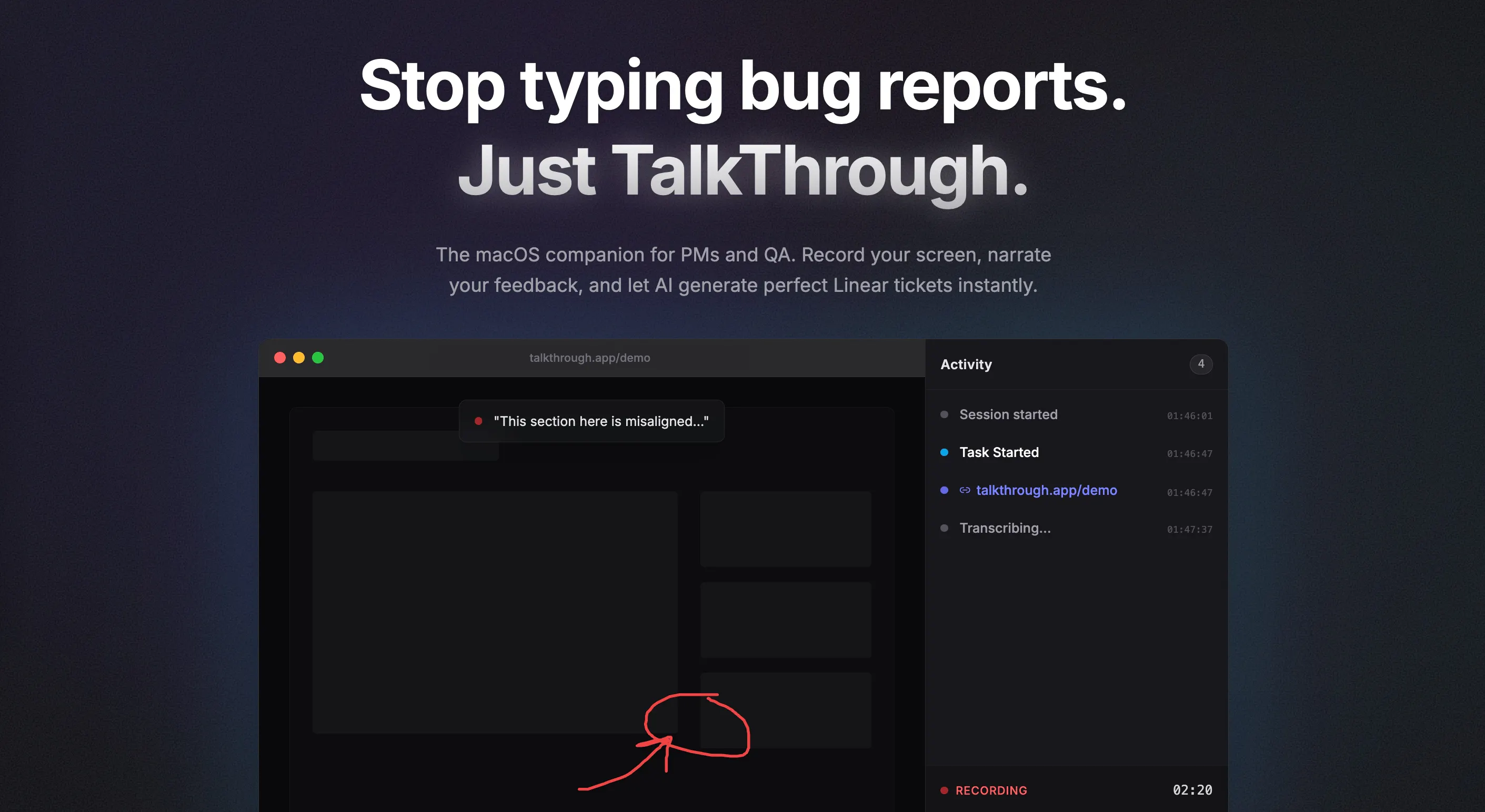 TalkThrough gallery image
