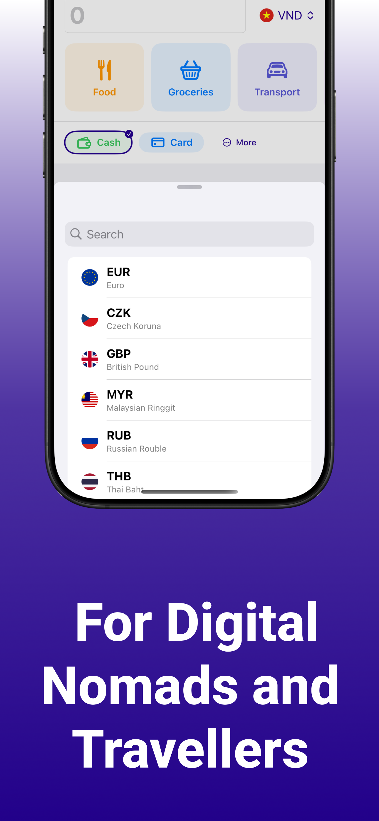 NomadExpenses gallery image