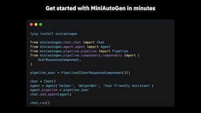 MiniAutoGen gallery image