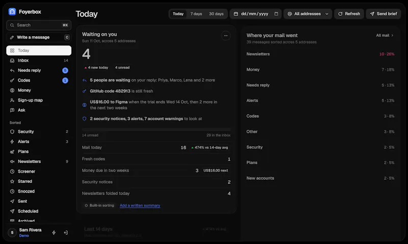 Foyerbox screenshot 2