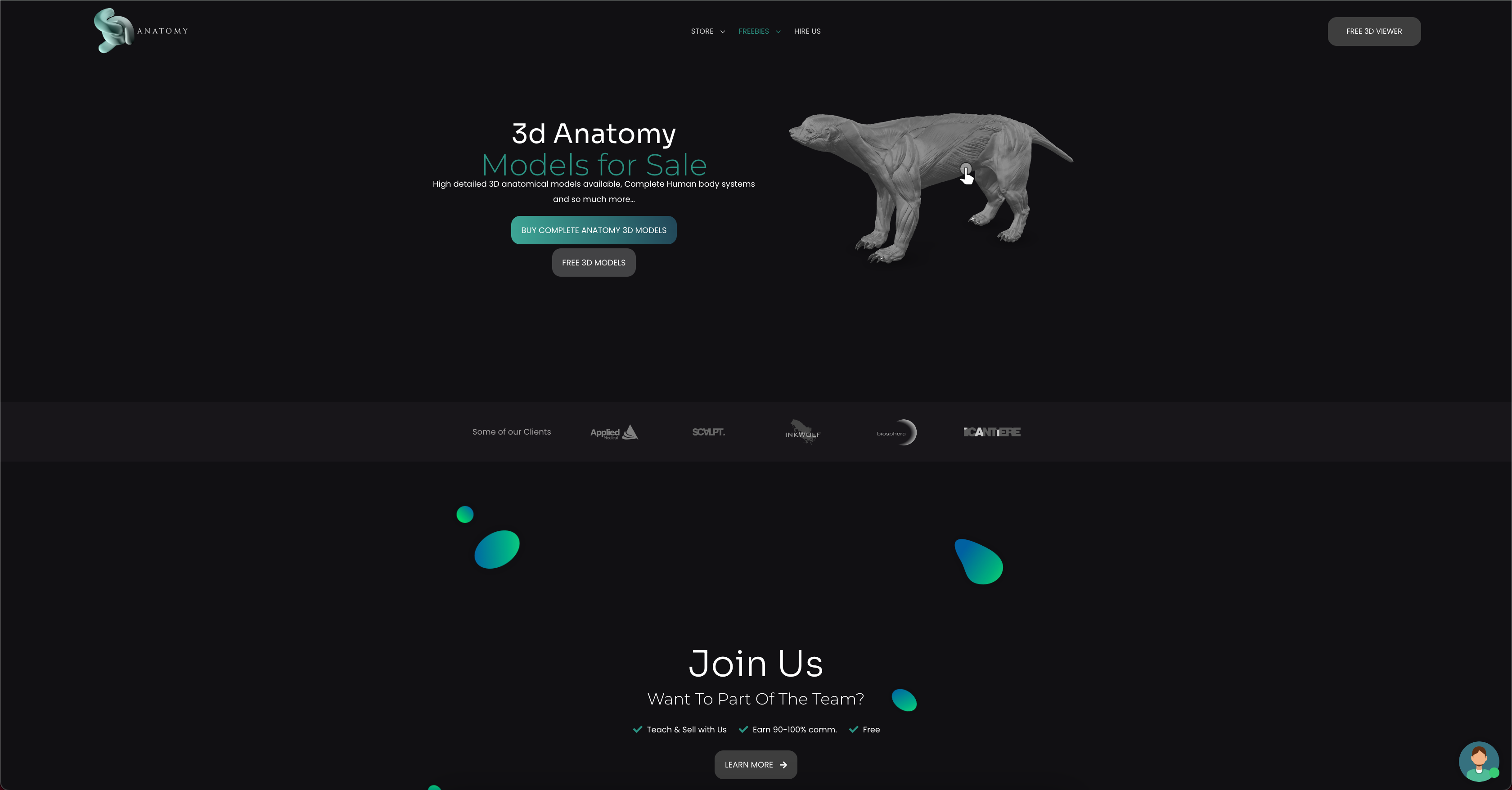 SA Anatomy gallery image