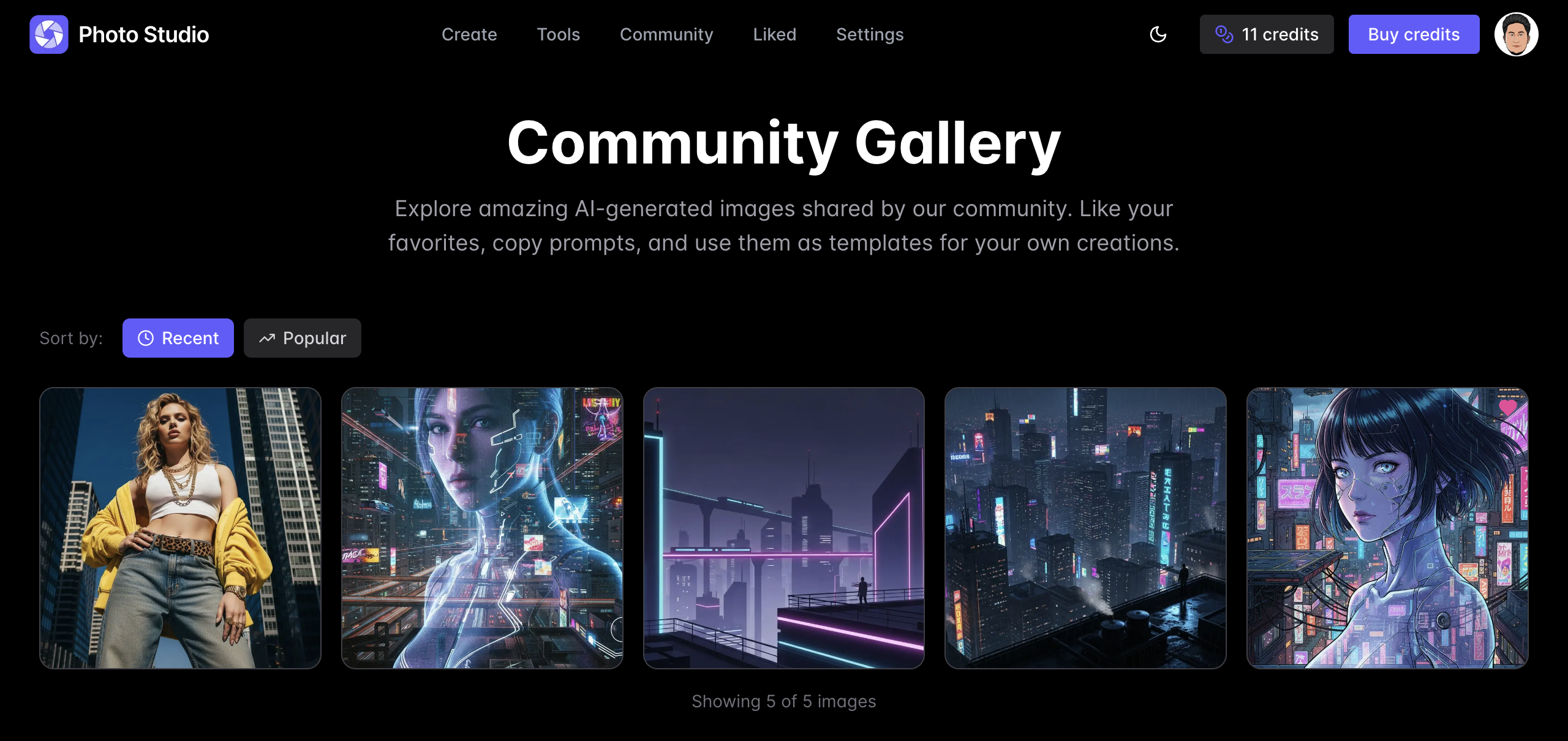 Photo Studio AI gallery image