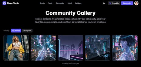Photo Studio AI gallery image