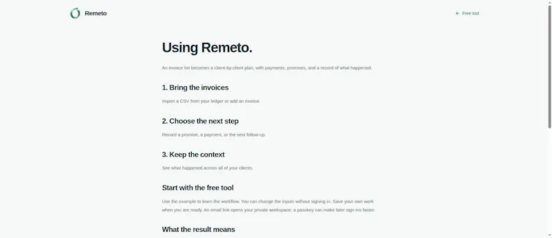 Remeto screenshot 3