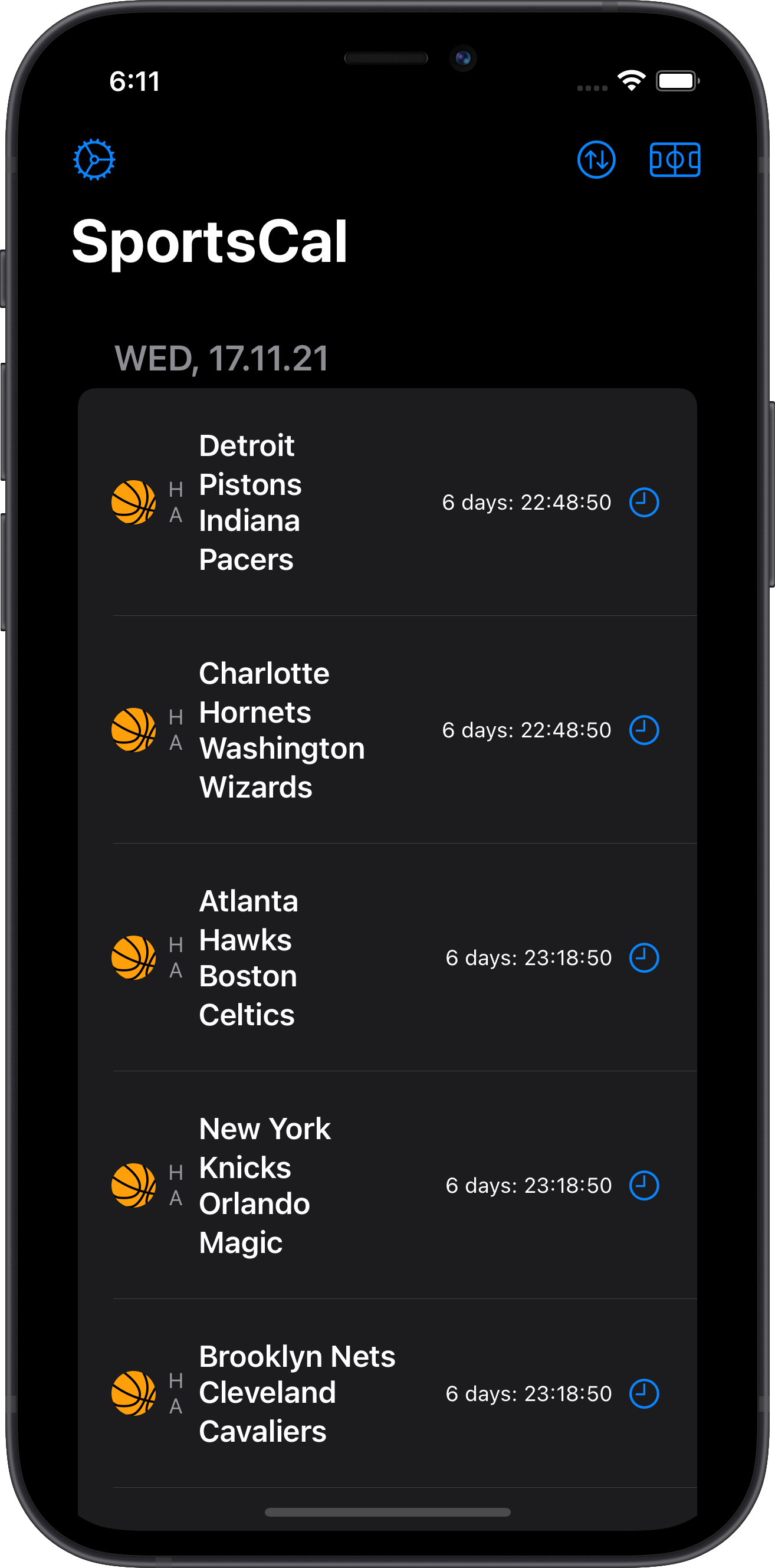 SportsCal gallery image