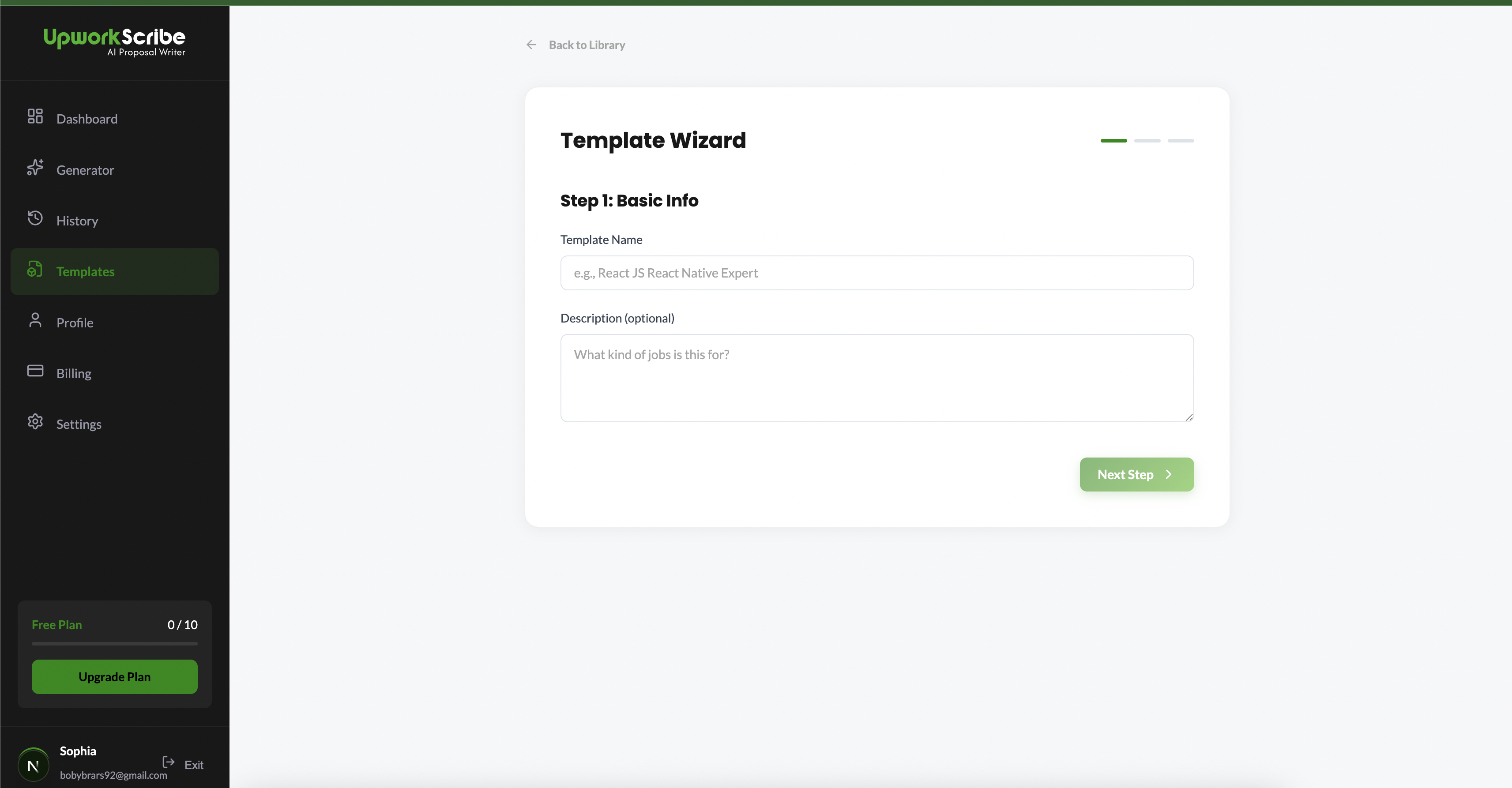 UpworkScribe gallery image