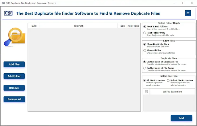 DRS Softech Duplicate File FinderRemover gallery image