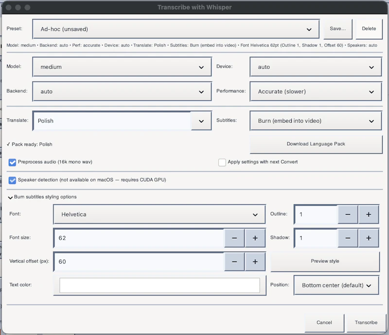 FFmpeg Commander Video Toolbox screenshot 3