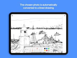 South of France Colouring Book App gallery image