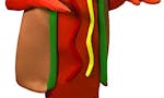 Dancing Hot Dog Costume by Snap Inc. image