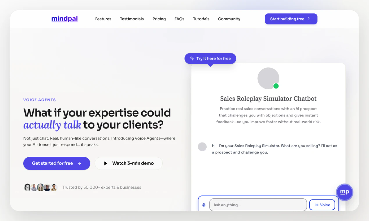 Voice Agents screenshot 1