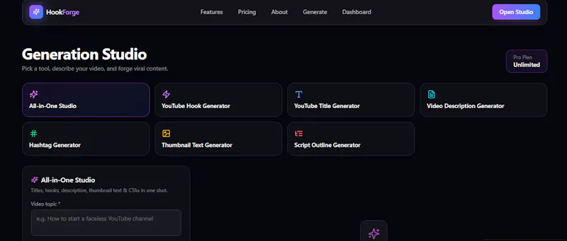 Hookforge screenshot 1
