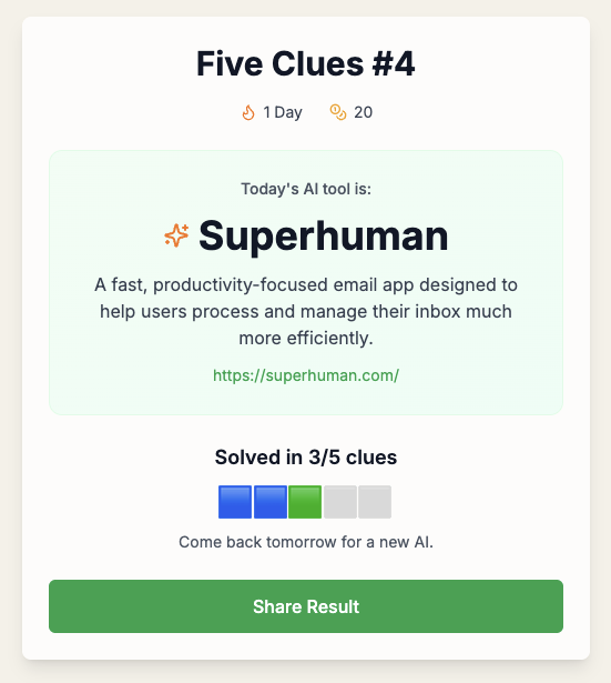 Five Clues gallery image