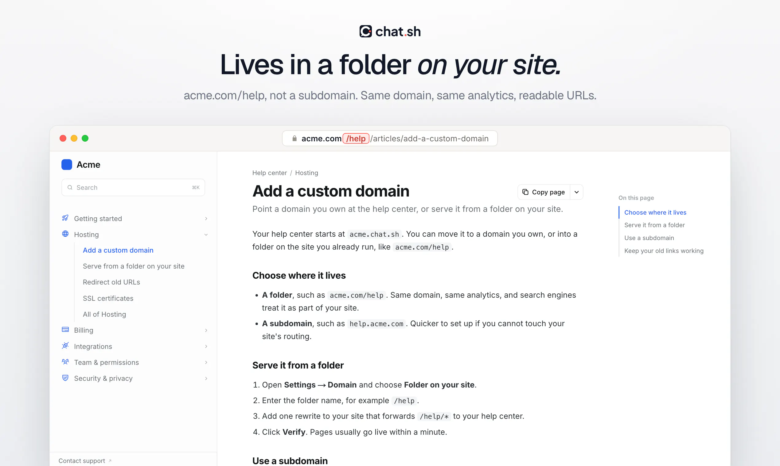 Chat.sh gallery image