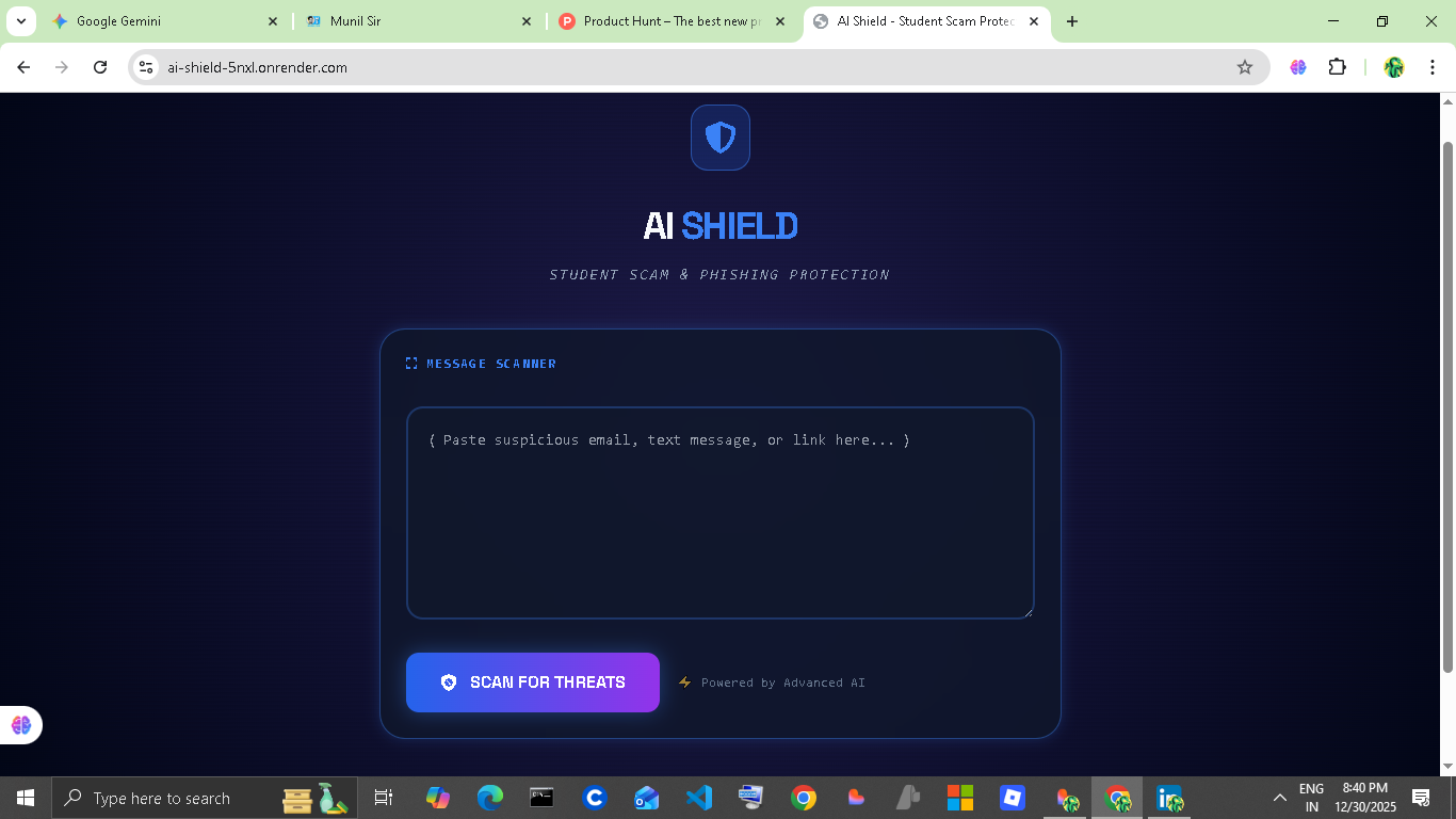 AI Shield Pro - Screenshot 3 showing product features and functionality