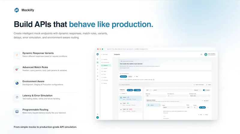 Mocklify screenshot 1