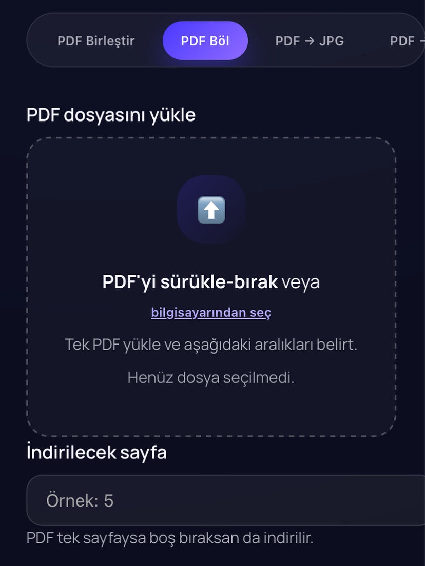PDFBirleştirici  - Screenshot 2 preview