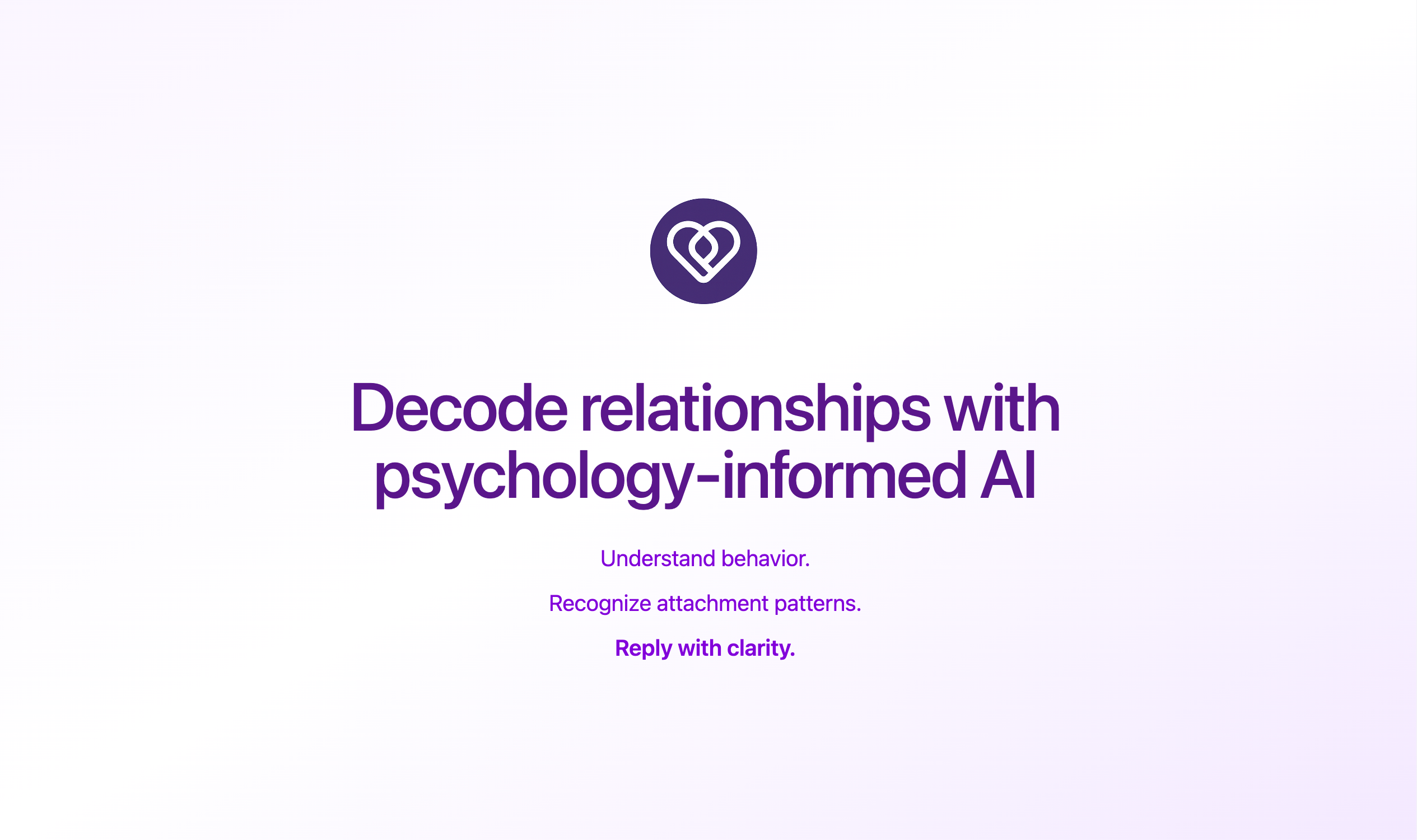 decodeyou - Main product screenshot demonstrating key features and user interface