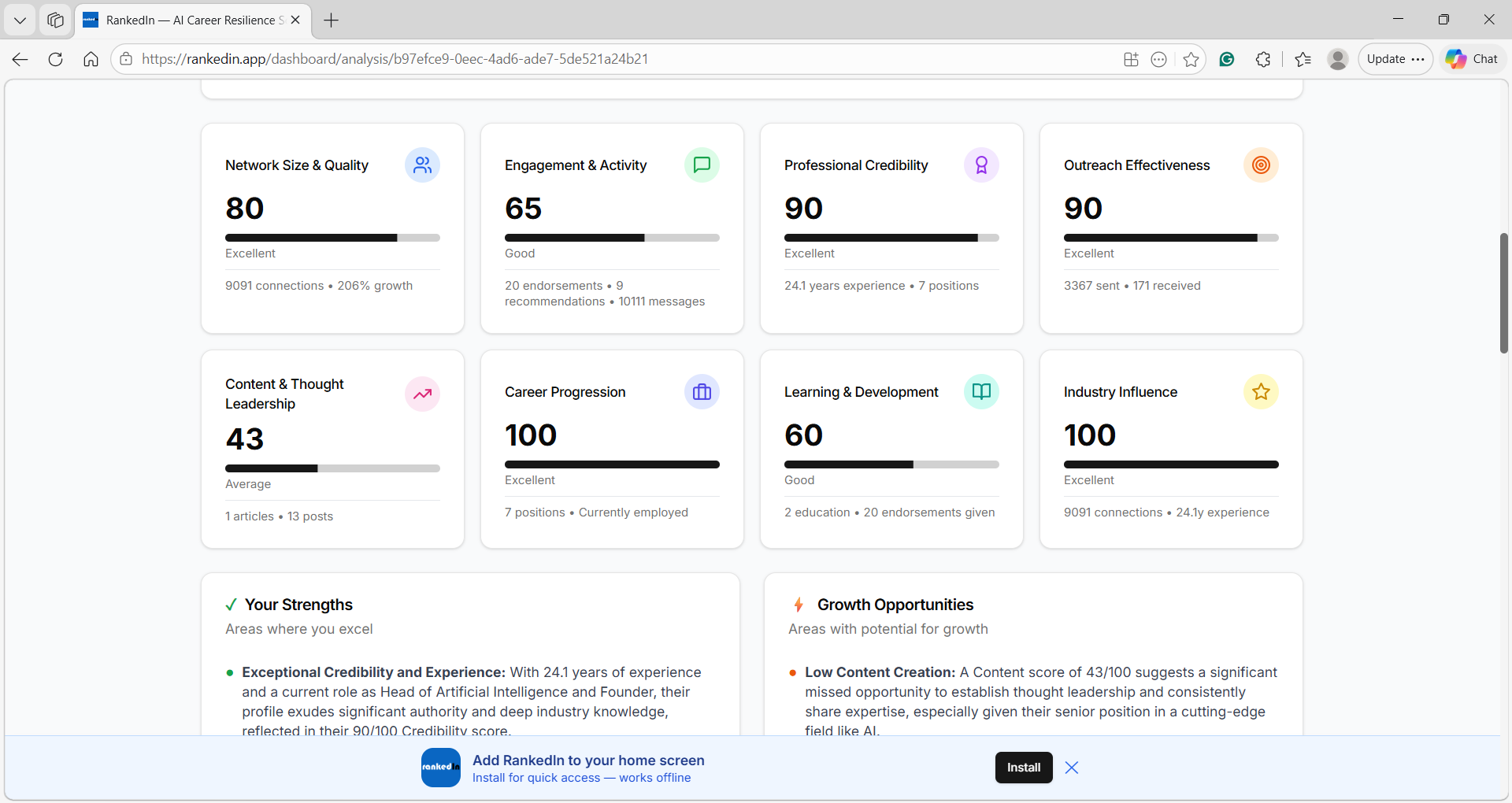 RankedIn gallery image