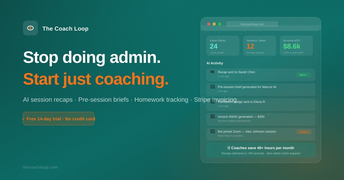 The Coach Loop gallery image