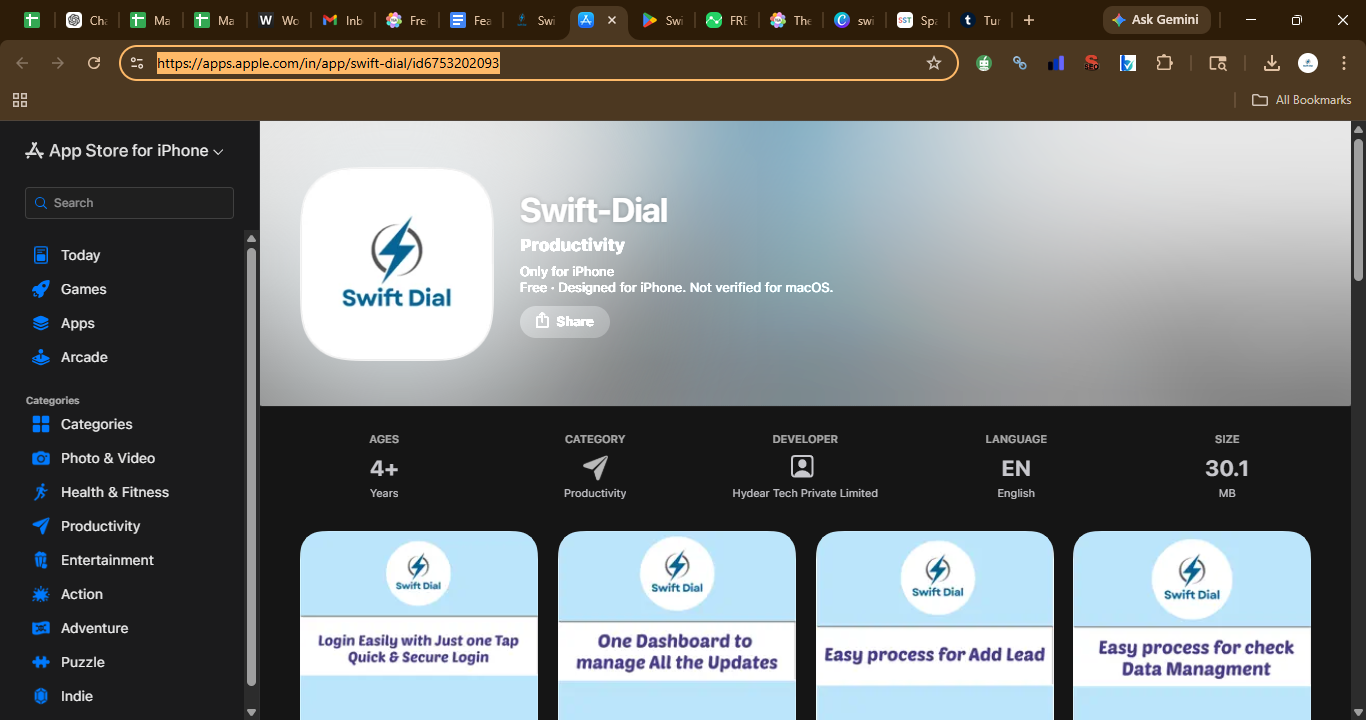 Swift Dial  gallery image