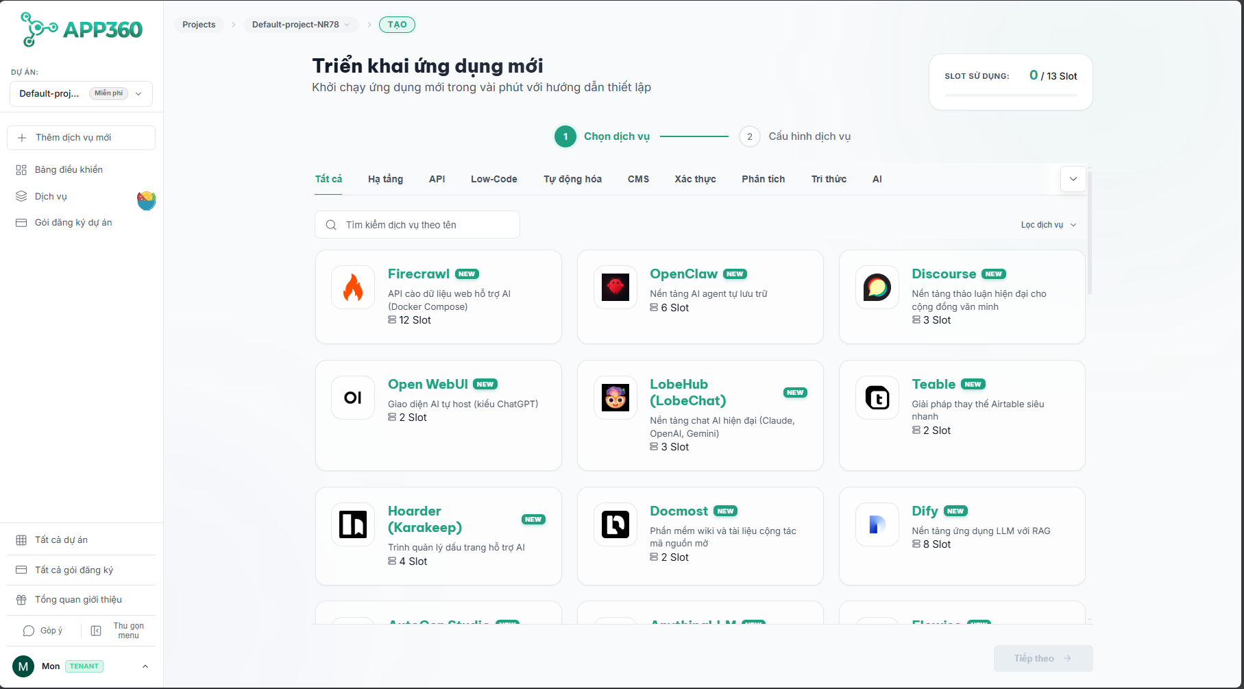 APP360.space - Main product screenshot demonstrating key features and user interface