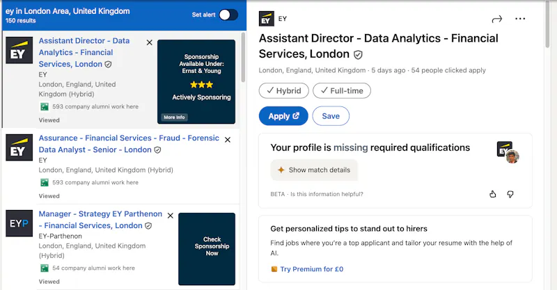 UK Visa Sponsorship Checker screenshot 3